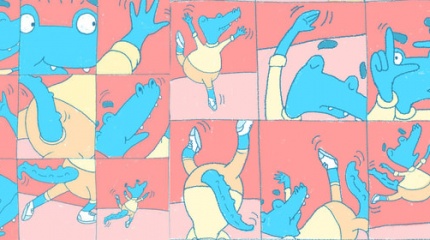 Spalio 17 d. Gretos Alice komiksų paroda bei kūrybinės dirbtuvės „Mėlynasis krokodilas“