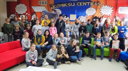 Edukacija Šiaulių komiksų centre