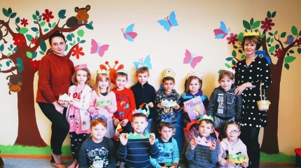Rūdiškių bibliotekoje karališkas rytmetys