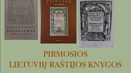 Pirmosios lietuvių raštijos knygos